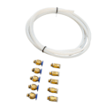 Miniatyrbilde 4 av 7: PTFE-slange med PC4 M6 KJH04 M6 pneumatiske koblinger for 1,75 mm filament PLA ABS for Bambu Lab 3D-printer