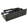 Miniatyrbild 6 av 7: USB Frontpanel 2 USB2.0 2 USB3.0 Höghastighetsöverföring 5.25in Datorexpansionskort 4 Portar