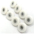 Miniatyrbillede 3 af 3: Plast nylonrulle (22mm)