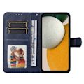 Miniatyrbillede 3 af 9: SKALO Samsung A15 5G PU-læder Pungetui - Vælg farve Blue