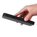 Miniatyrbild 7 av 9: SKALO Samsung A34 5G Carbon Fiber Plånboksfodral - Svart Svart