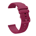 Pikkukuva 2 / 5: SKALO Silikoniranneke Amazfit Bip/Bip U/Bip U Pro/Bip S - Valitse väri Wine red