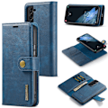 Pikkukuva 1 / 11: DG MING Samsung S24 2-in-1 magneetti lompakkokotelo - Sininen Blue