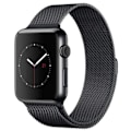 Miniatyrbillede 2 af 5: SKALO Milanese Loop Apple Watch Series 1-3 38mm - Vælg farve Black