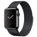 Pikkukuva 2 / 5: SKALO Milanese Loop Apple Watch Series 1-3 38mm - Valitse väri Black