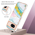 Pikkukuva 3 / 6: SKALO Google Pixel 8a Marmori TPU kuori - #1 Multicolor