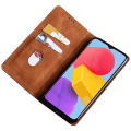 Miniatyrbillede 2 af 7: SKALO Samsung Xcover6 Pro 5G Slim Premium Flip Cover - Lys brun Light brown