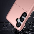 Pikkukuva 5 / 11: SKALO Samsung S24 FE Armor Suojakuori korttikotelo - Musta Black