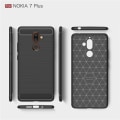 Pikkukuva 7 / 10: Stöttåligt Armor Carbon TPU-skal Nokia 7 Plus Blue