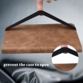 Miniatyrbillede 8 af 11: SKALO Samsung Tab A9+ PU-læder Flip Cover - Brun Brown