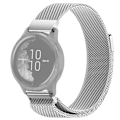 Pikkukuva 1 / 3: SKALO Milanese Loop to Garmin Venu 2 Plus - Valitse väri Silver