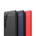 Miniatyrbillede 1 af 6: Stöttåligt Armor Carbon TPU-skal Xiaomi Mi Note 10 / Note 10 Pro Red