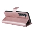 Pikkukuva 3 / 9: SKALO Samsung S22 Magnetskal/plånbok "2 i 1" - Roséguld Pink gold