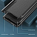 Miniatyrbillede 4 af 5: SKALO Samsung A16 Clear View Window Cover - Sort Black