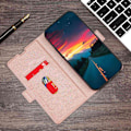 Miniatyrbillede 6 af 8: SKALO Asus Zenfone 9 5G Ultratynd Premium Wallet Case - Rosa guld Pink gold