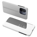 Pikkukuva 1 / 8: SKALO Xiaomi Redmi 12C 4G Clear View Mirror Lompakko - Hopea Silver