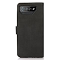 Miniatyrbillede 7 af 7: SKALO Asus ROG Phone 7 5G KHAZNEH Pungetui i PU-læder - Sort Black