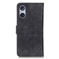 Miniatyrbillede 8 af 8: SKALO Sony Xperia 5 V KHAZNEH Pungetui i PU-læder - Sort Black