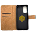Miniatyrbillede 3 af 5: SKALO OnePlus Nord 2 Flip Cover m. Pung i Ægte Læder - Vælg farve Brown