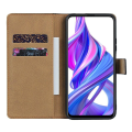 Pikkukuva 3 / 6: Plånboksfodral Äkta Skinn Huawei Honor View 20 Black