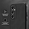 Miniatyrbillede 6 af 7: SKALO Samsung A05s 4G ANNYOJO PU læder Cover - Sort Black
