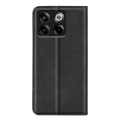 Miniatyrbillede 9 af 9: SKALO OnePlus 10T 5G Flip Cover m. pung i PU-læder - Sort Black