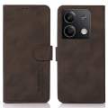 Miniatyrbillede 1 af 7: SKALO Xiaomi Redmi Note 13 5G KHAZNEH Pungetui i PU-læder - Brun Brown