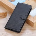 Miniatyrbillede 6 af 8: SKALO OnePlus 10T 5G Flip Cover m. pung i PU-læder - Sort Black