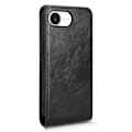 Miniatyrbild 11 av 11: SKALO iPhone 16e Vertical PU-Läder Skal - Svart Svart