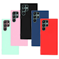 Pikkukuva 1 / 9: SKALO Samsung S22 Ultra Ultraohut TPU-kuori - Valitse väri Pink