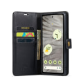 Pikkukuva 2 / 10: DG MING Google Pixel 8a 2-in-1 magneetti lompakkokotelo - Musta Black