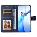 Pikkukuva 3 / 9: SKALO OnePlus 13R PU-nahka Lompakkokotelo - Valitse väri Blue