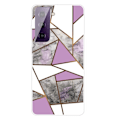 Pikkukuva 1 / 4: SKALO Samsung S21 FE Marmor TPU-skal - Motiv 10 Multicolor