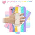 Miniatyrbillede 6 af 8: SKALO Lenovo Tab M8 Gen 4 Extra Shockproof Armor Shockproof Cover - Rainbow Multicolor