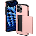 Miniatyrbild 2 av 10: SKALO iPhone 16 Pro Armor Skal Korthållare - Svart Svart