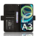 Miniatyrbillede 2 af 8: SKALO Xiaomi Redmi A3 6-RUM Pungetaske - Sort Black