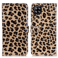 Miniatyrbillede 2 af 8: SKALO Samsung A22 4G Leopard mönstrad Plånboksfodral i PU Läder Multicolor