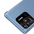 Miniatyrbillede 4 af 6: SKALO Xiaomi Redmi 10C Clear View Mirror Etui - Blå Blue
