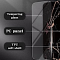 Pikkukuva 4 / 9: SKALO iPhone 16 Plus Marmori karkaistu lasi TPU-suojakuori - #4 Multicolor