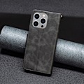 Miniatyrbillede 5 af 7: SKALO iPhone 15 Pro Max Flip Cover m. pung i PU-læder - Sort Black
