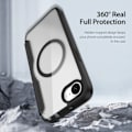 Pikkukuva 11 / 11: DUX DUCIS iPhone 16e Skin X Pro Lompakkokotelo - Musta Black