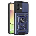 Pikkukuva 1 / 6: SKALO Motorola Moto G84 5G Armor hybridi magnetrengas kameran liukusäädin - Tummansininen Dark blue