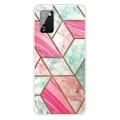 Pikkukuva 1 / 4: SKALO Samsung A02s / A03s Marmor TPU-skal - Motiv 4 Multicolor