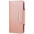 Miniatyrbild 6 av 8: SKALO Samsung S22+ DOLIZMA 2 i 1 Magnet Plånboksfodral - Fler färger Rosa guld