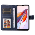 Miniatyrbillede 2 af 9: SKALO Xiaomi Redmi 12C 4G Flip Cover m. pung i PU-læder - Blå Blue