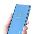 Pikkukuva 3 / 5: SKALO Samsung A16 Clear View Lompakkokotelo - Hopea Silver