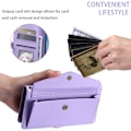 Pikkukuva 6 / 11: SKALO iPhone 16 Plus Evelope Clutch 5-Lokeroa - Violetti Purple