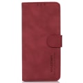 Pikkukuva 6 / 7: SKALO Samsung S24 Ultra KHAZNEH Lompakkokotelo PU-nahasta - Punainen Red