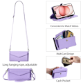 Miniatyrbild 9 av 11: SKALO iPhone 16 Pro Evelope Clutch 5-Fack - Lila Lila