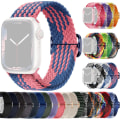 Miniatyrbild 1 av 2: SKALO Flätat tygarmband Apple Watch Series 1-3 42mm - Fler färger multifärg